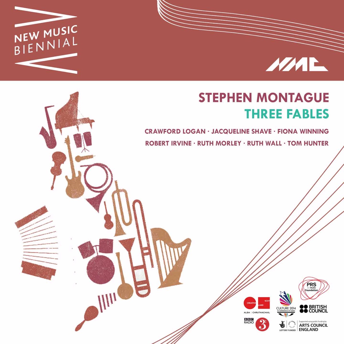 3 Fables (Live) - EP by Tom Hunter, Robert Irvine, Crawford Logan, Ruth Morley, Jacqueline Shave, Ruth Wall & Fiona Winning album cover