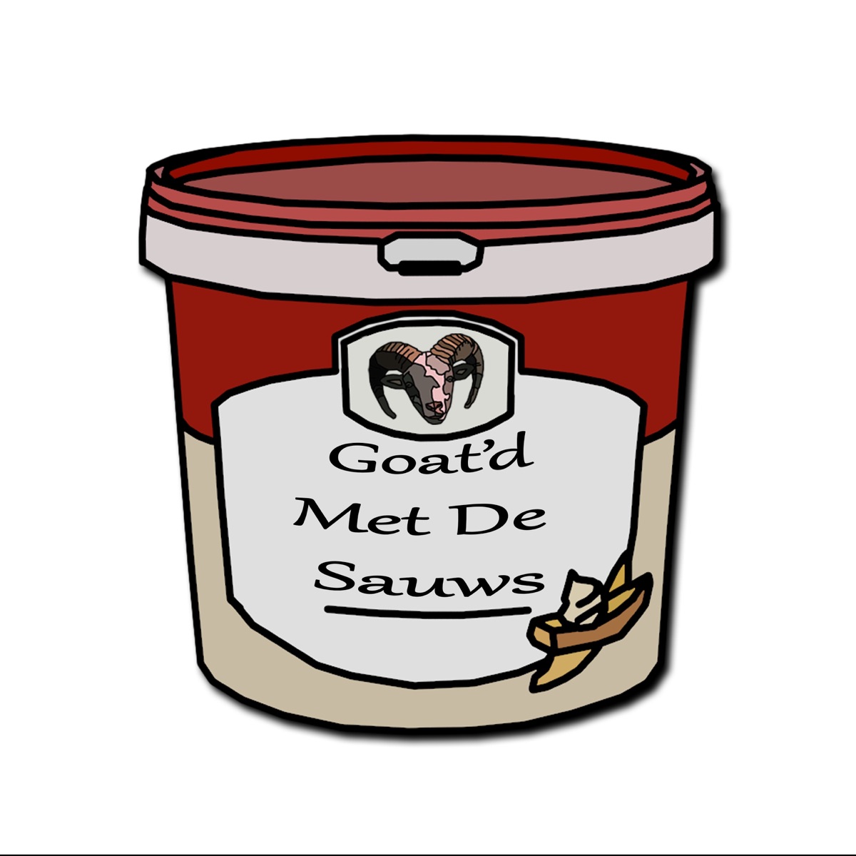 Goat'd Met De Sauws (feat. Koen) - Single by brokko piloot album cover