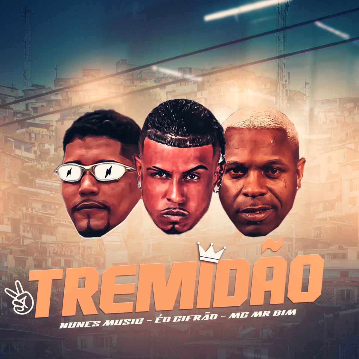 Tremidão (feat. MR Bim) - Single by Eo Cifrão & Nunes Music album cover