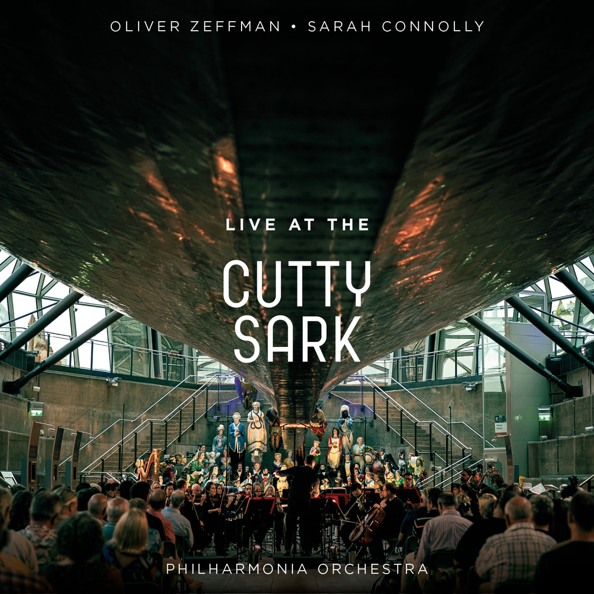 Live at the Cutty Sark by Oliver Zeffman, Dame Sarah Connolly & Philharmonia Orchestra album cover