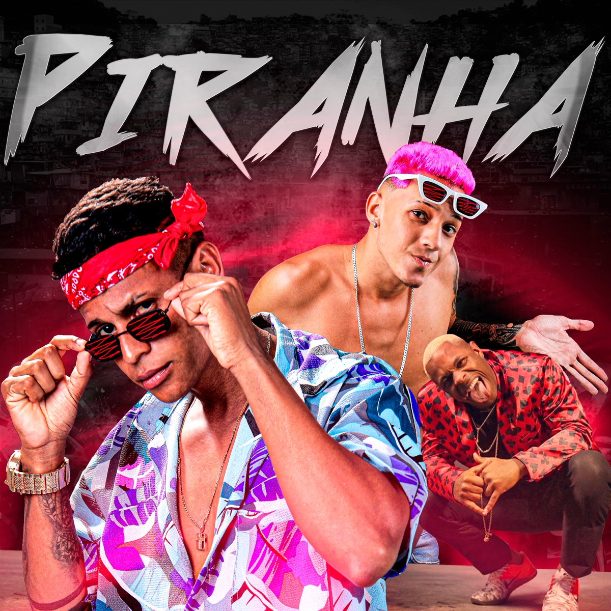 Piranha (feat. MC Mr Bim) - Single by Lucas MT & O Playboy album cover