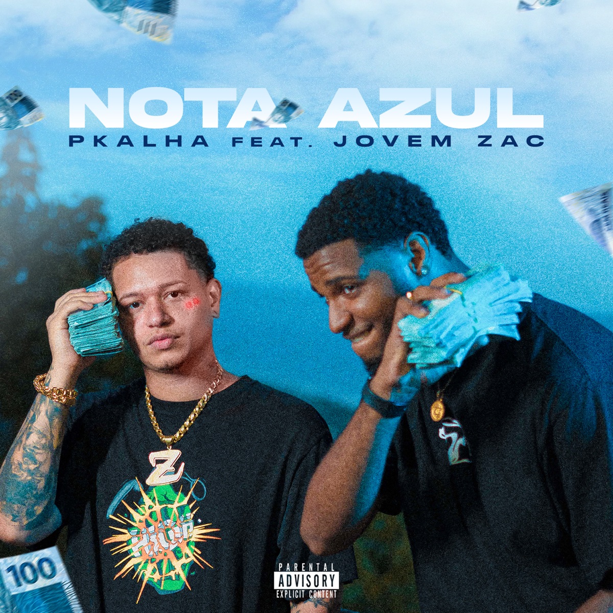 Nota Azul (feat. Jovem Zac) - Single by Pkalha & Maurin album cover