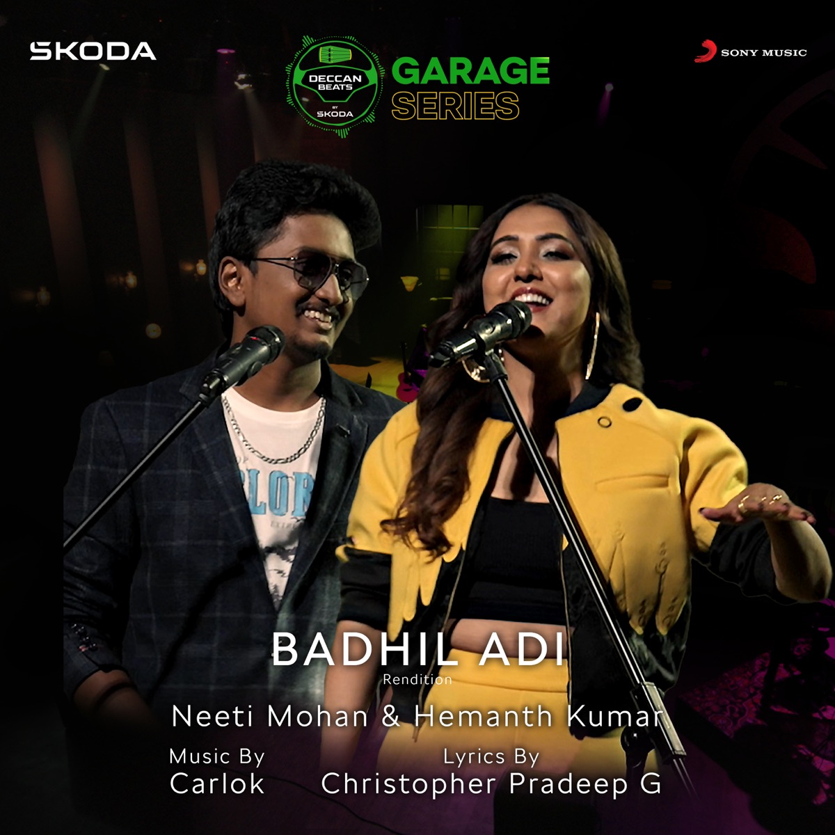 Badhil Adi (Rendition) - Single by Carlok, Neeti Mohan & Hemanth Kumar album cover