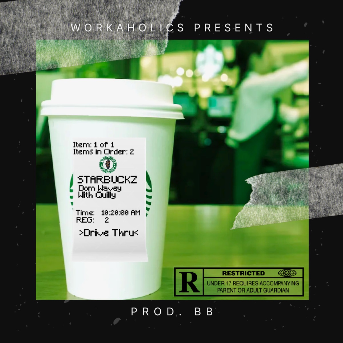 Starbuckz (feat. Quilly) - Single by Dom Wavey album cover