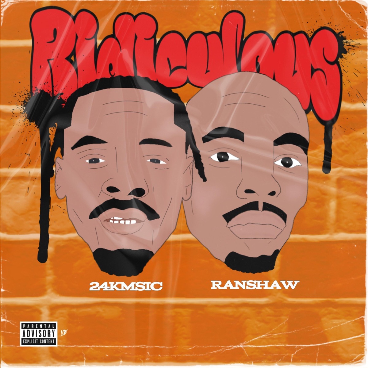 Ridiculous (feat. Ranshaw) - Single by 24kmsic album cover