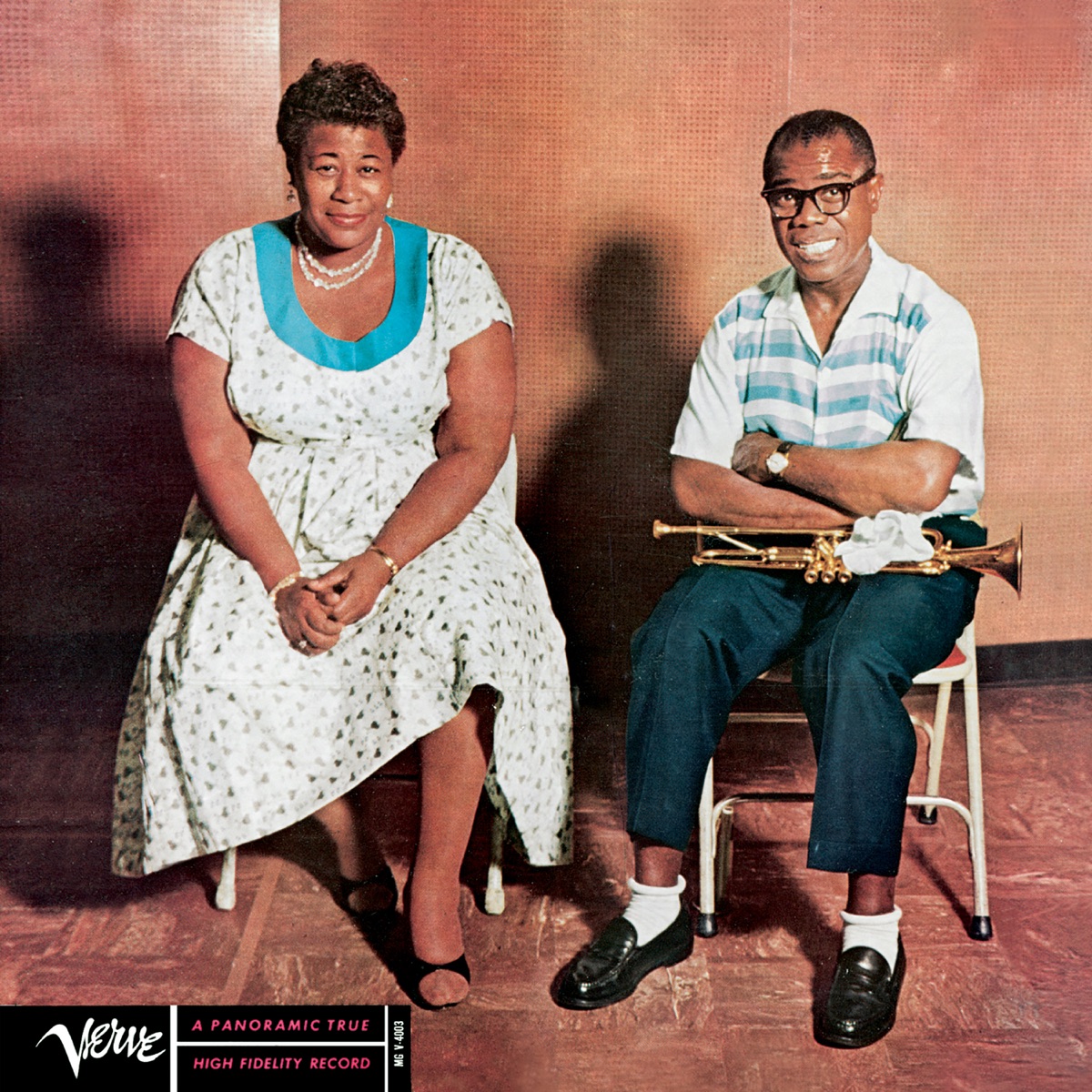 Ella and Louis by Ella Fitzgerald & Louis Armstrong album cover