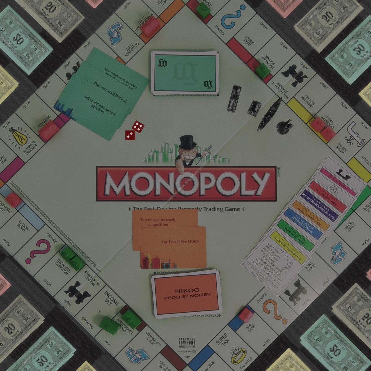 Monopoly - Single by NIKOG & NOIZEY album cover