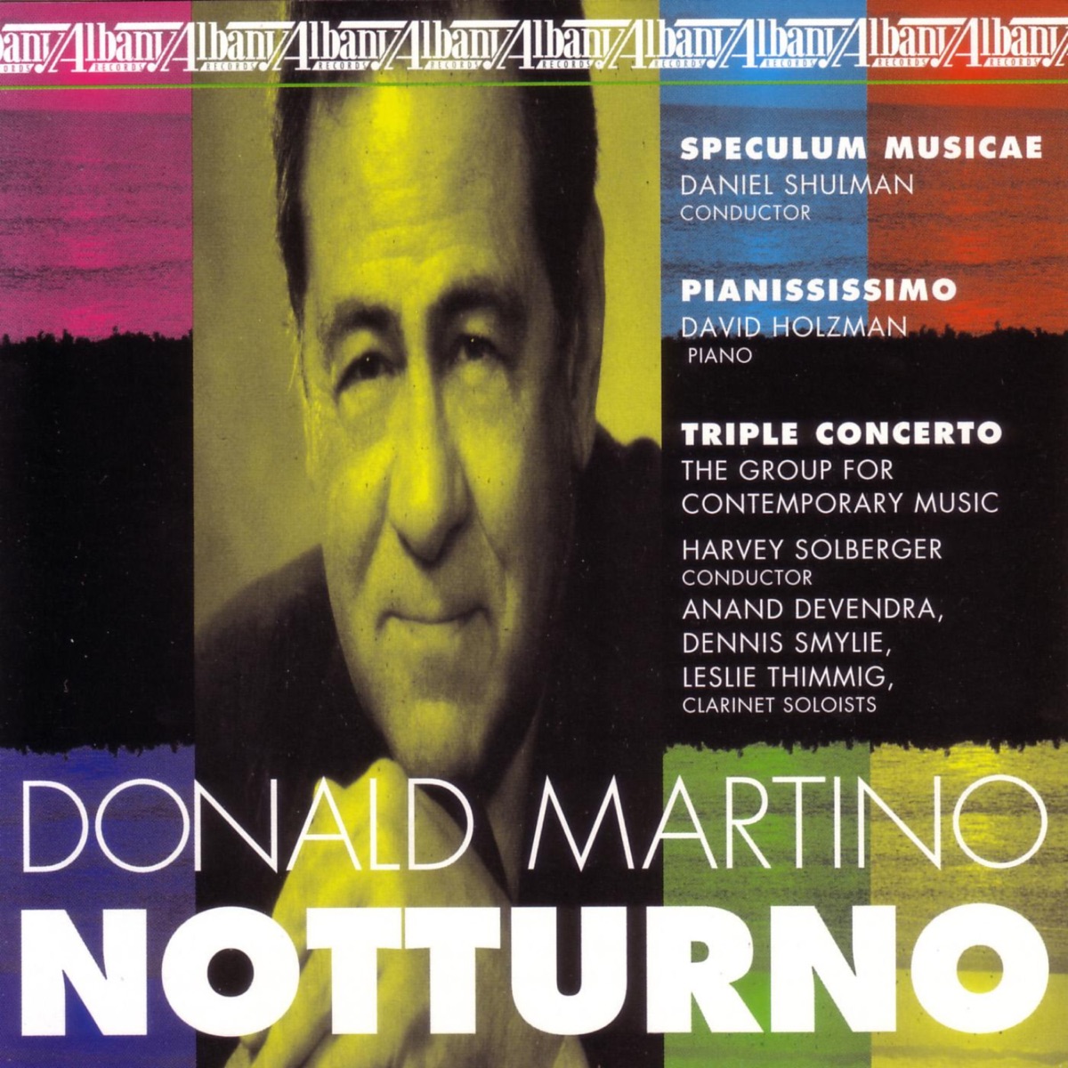 Triple Concerto by Group for Contemporary Music & Harvey Solberger album cover