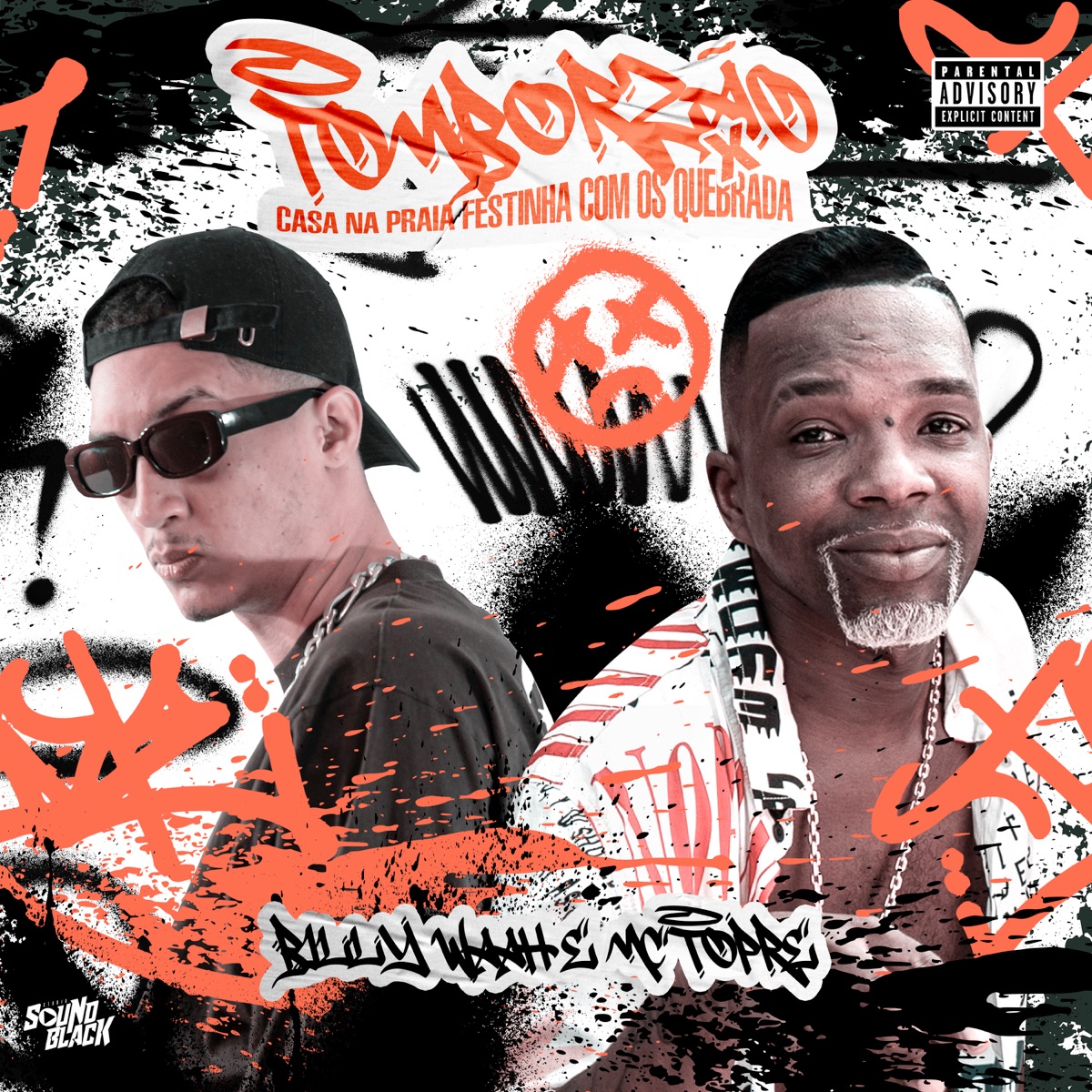 Tamborzão X Casa na Praia Festinha Com os Quebrada - Single by MC Topre & Billy waah album cover