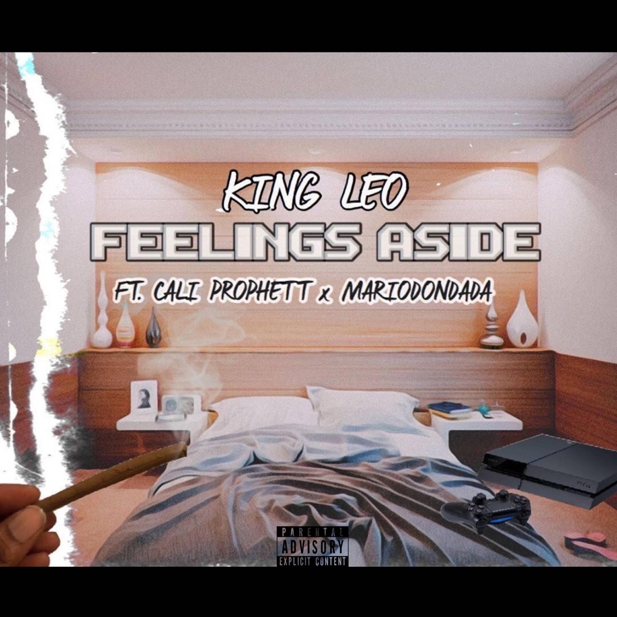 Feelings Aside (feat. Mariodondada & Cali Prophett) - Single by KingLeo album cover