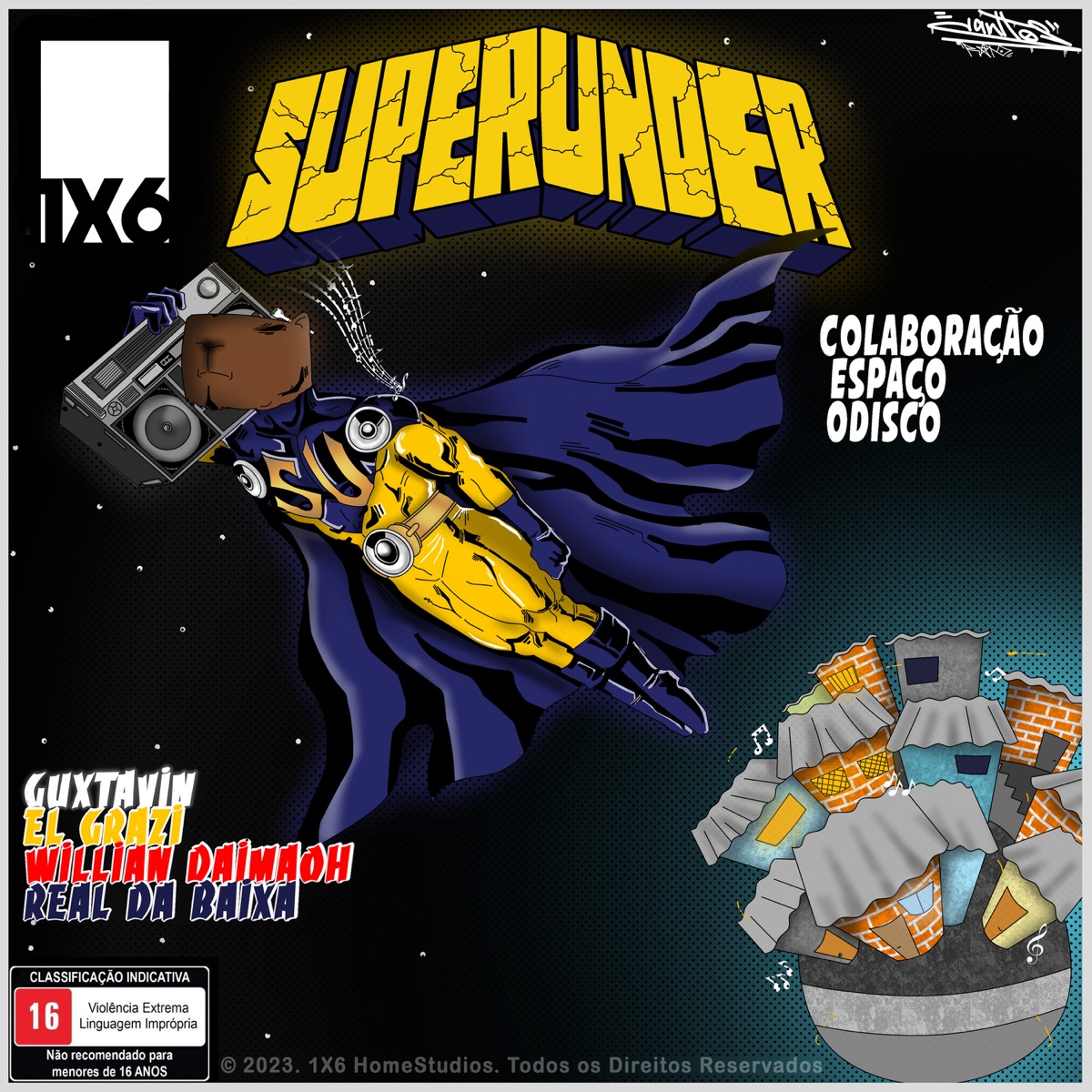 SUPERUNDER by Guxtavin album cover