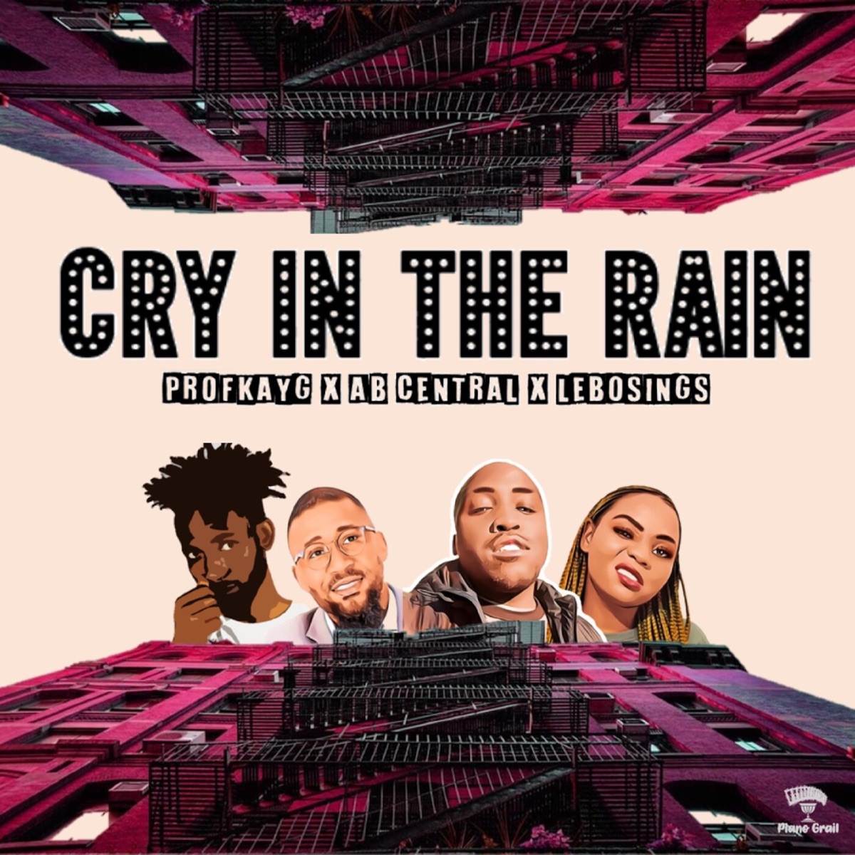 Cry in the rain - Single by Profkayg, LeboSings & Ab Central album cover