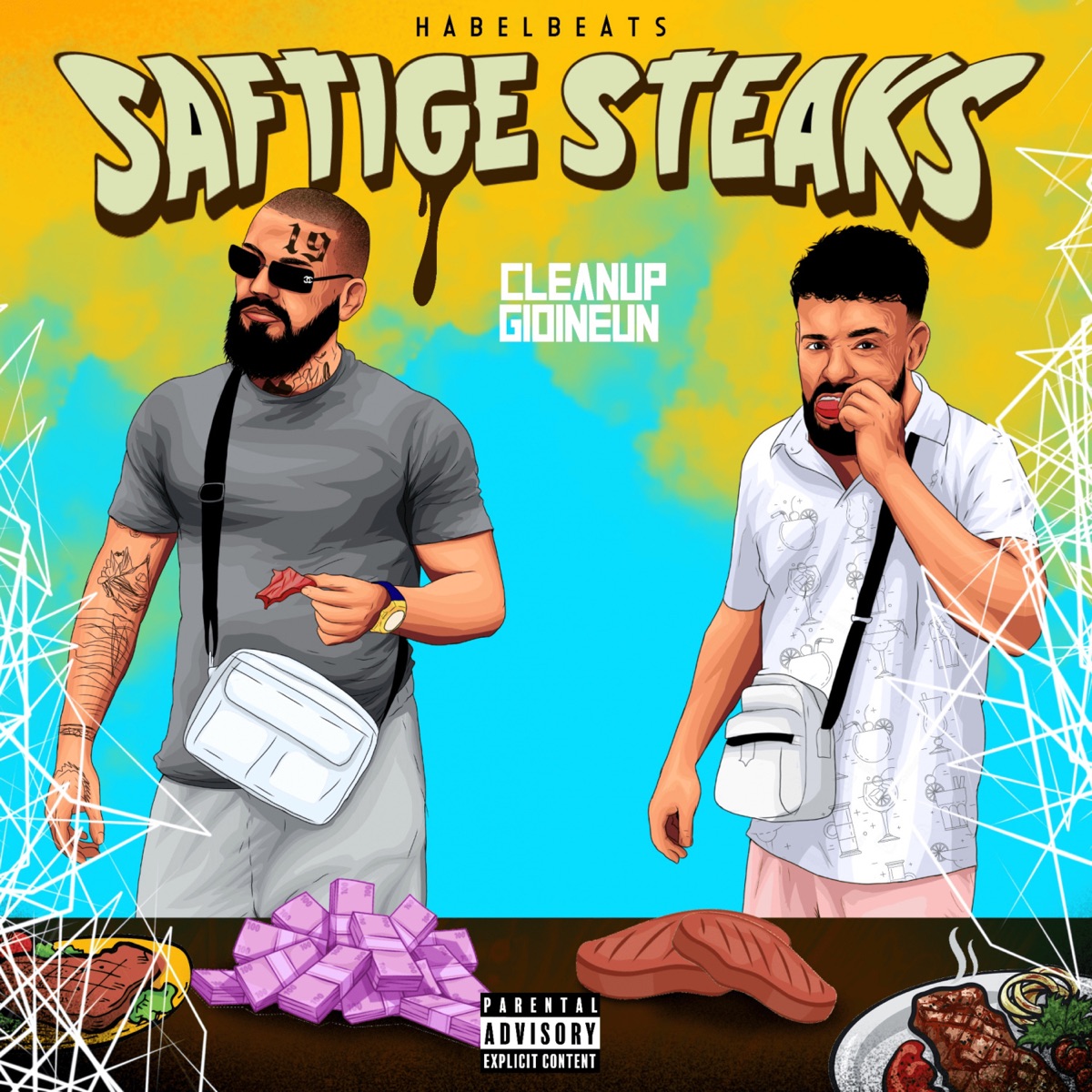 Saftige Steaks - Single by CleanUp & Gio1neun album cover