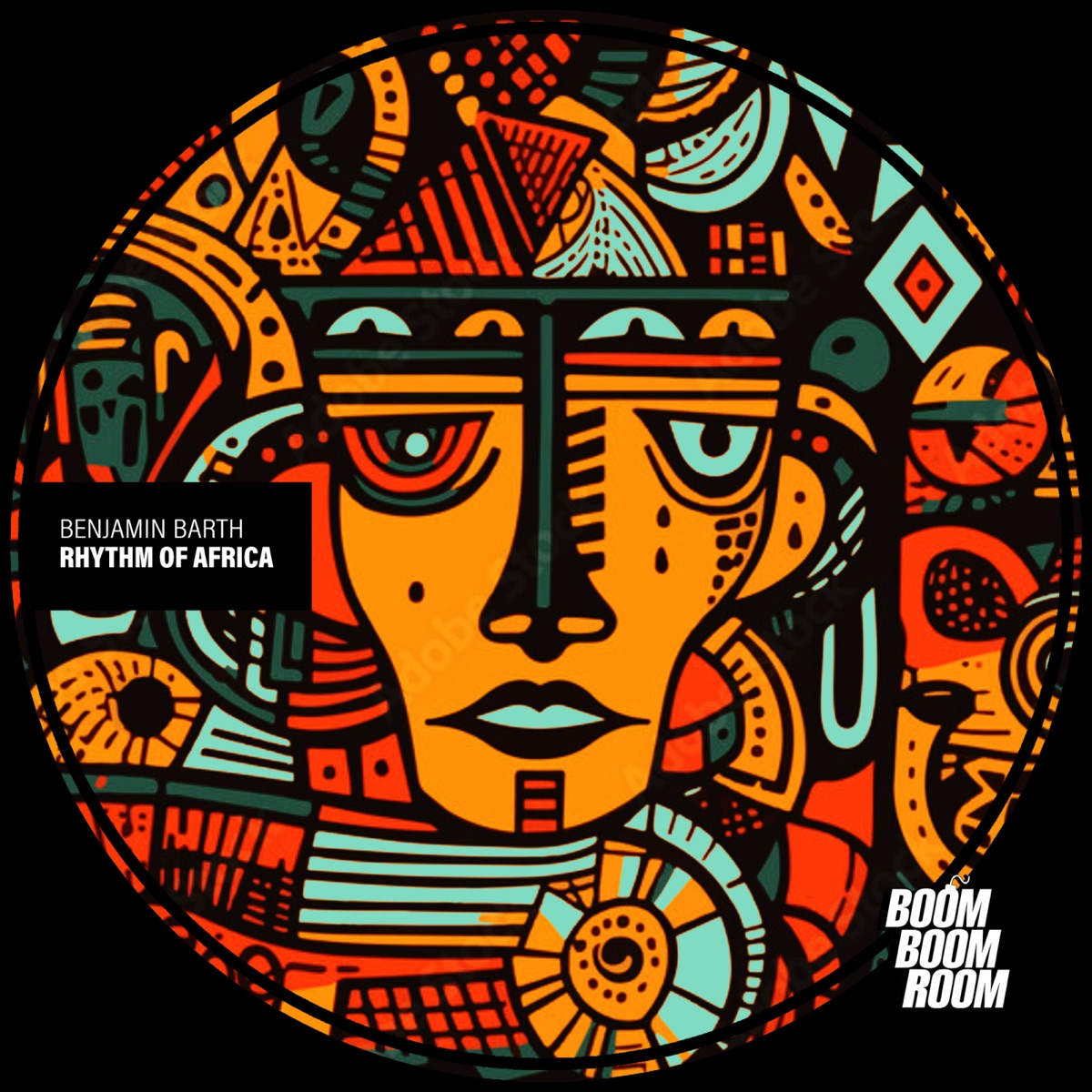 Rhythm of Africa - Single by Benjamin Barth album cover