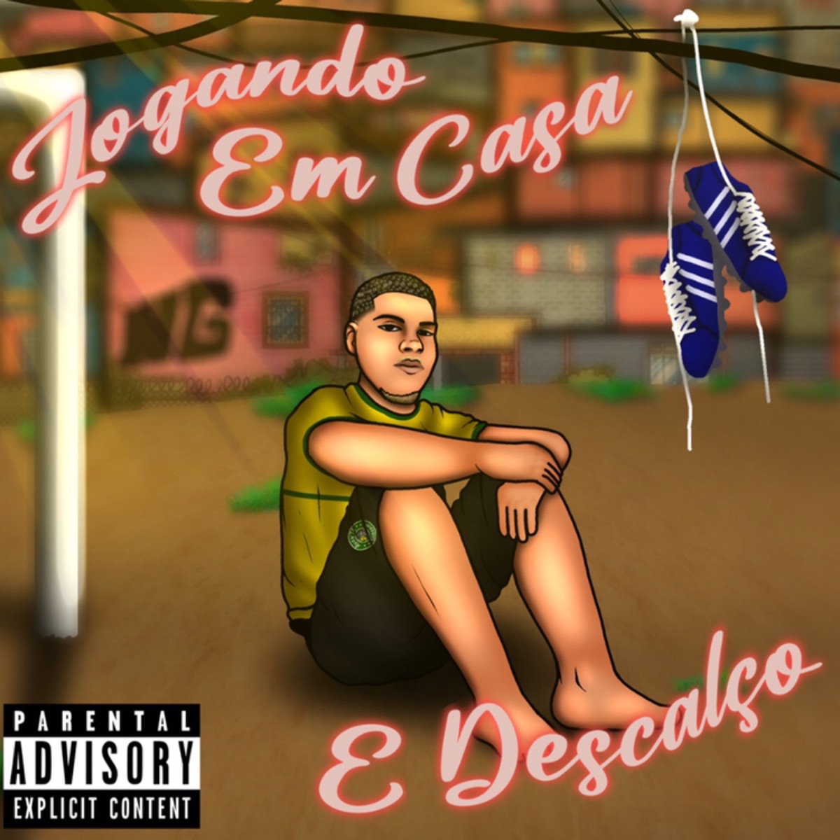 JOGANDO EM CASA E DESCALÇO by 2G MC album cover