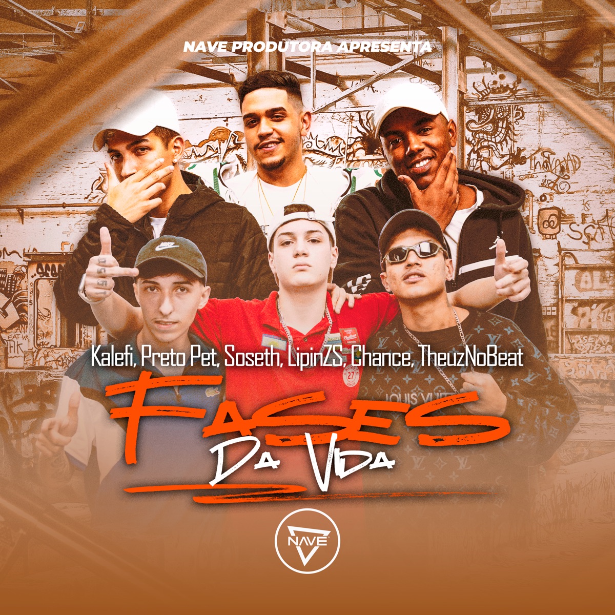 Fases da Vida - Single by Kalefi, MC Preto Pet, TheuzNoBeat, SoSeth, Mc Lipin Zs & Chance album cover