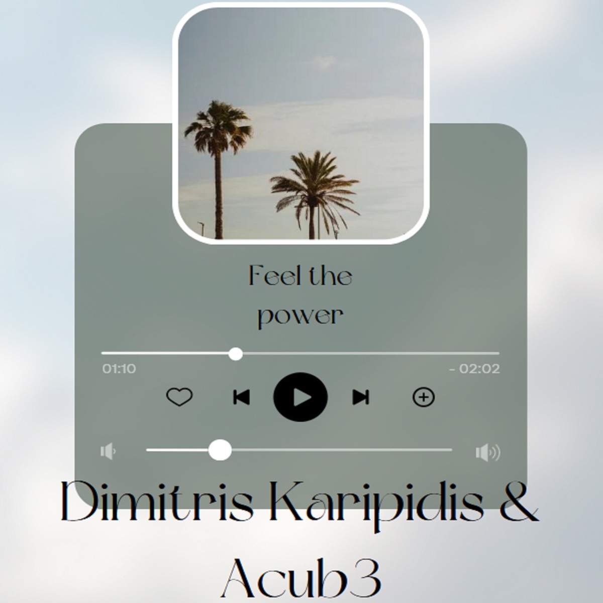 Feel the Power - Single by Dimitris Karipidis & ACUB3 album cover