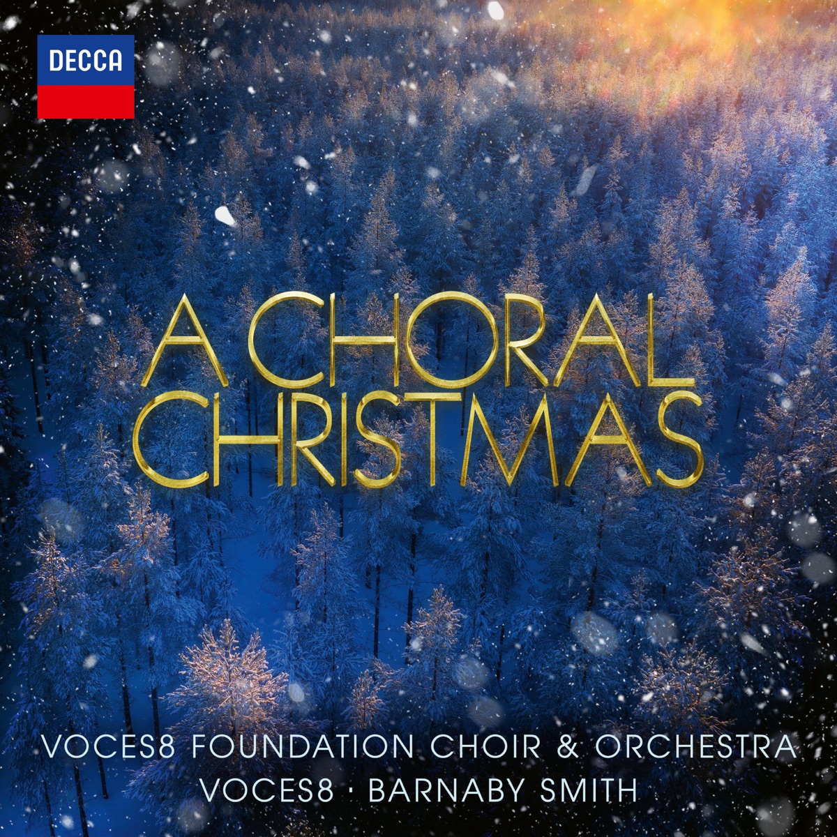 A Choral Christmas by VOCES8, VOCES8 Foundation Choir, VOCES8 Foundation Orchestra & Barnaby Smith album cover