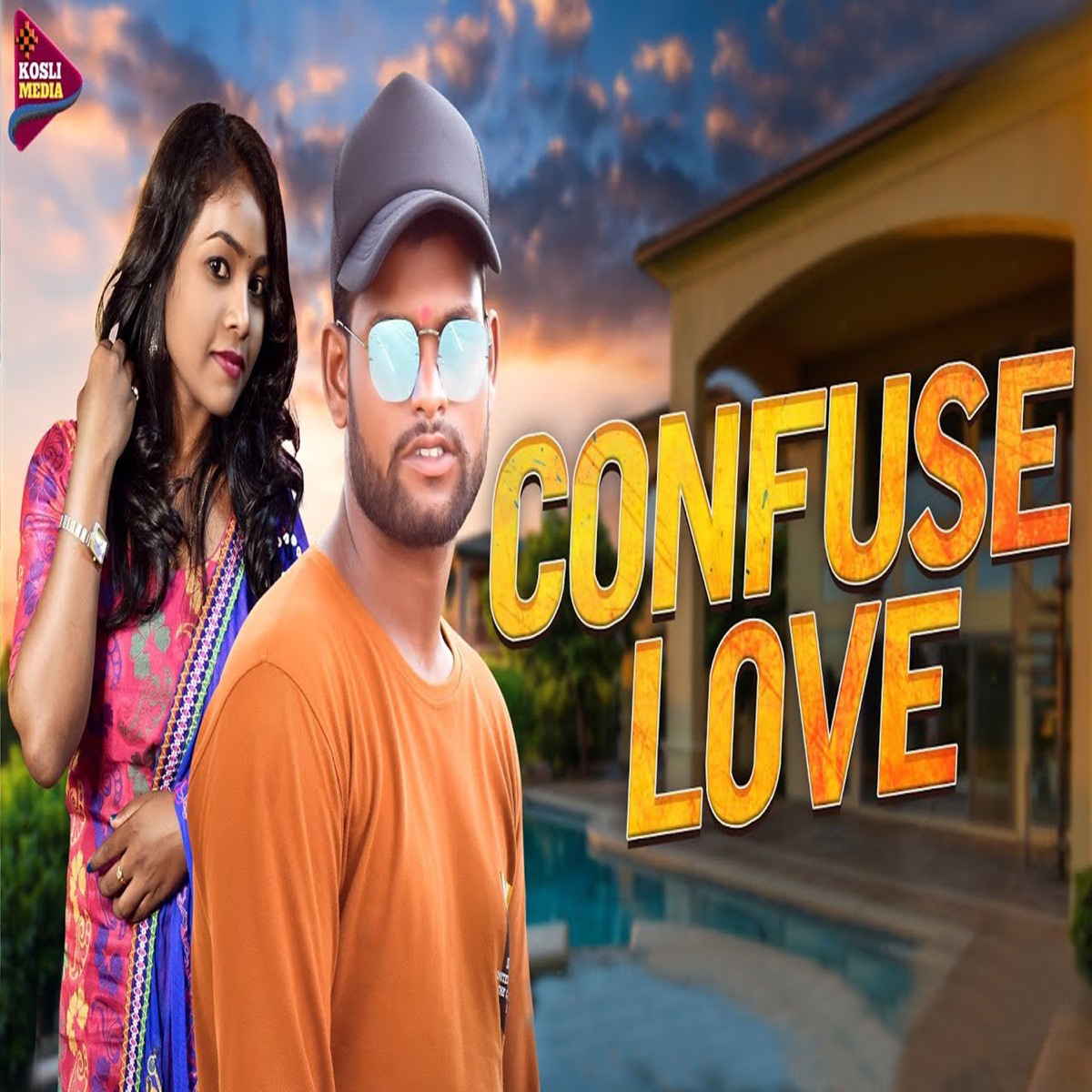Confuse Love - Single by Kundal K Chhura & Manvi album cover