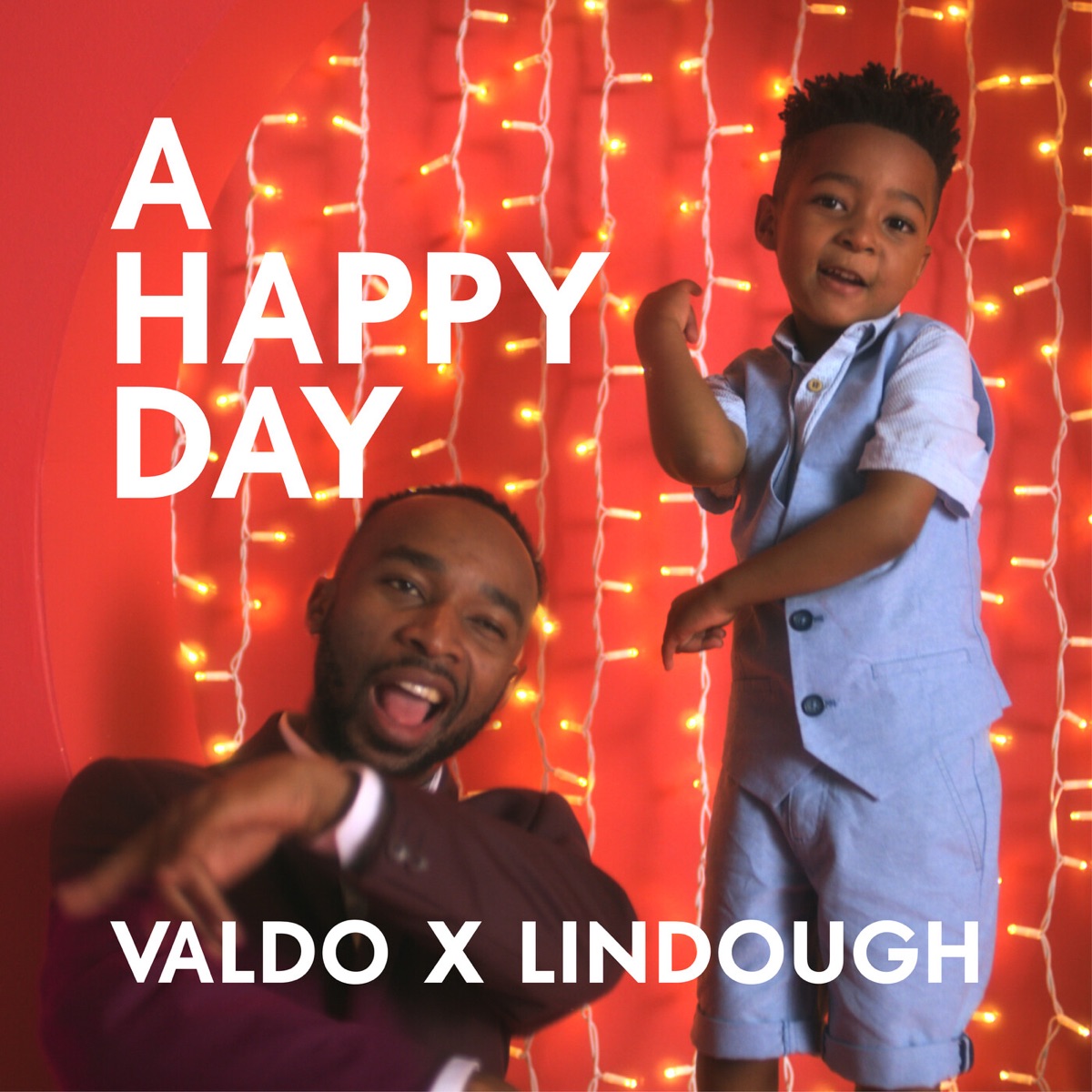 A Happy Day - Single by Valdo & Lindough album cover
