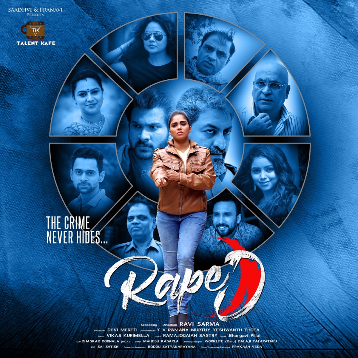 Rape D Title Track (From "Rape D") - Single by Vikas Kurimella, Ramajogayya Sastry & Bhargavi Pillai album cover