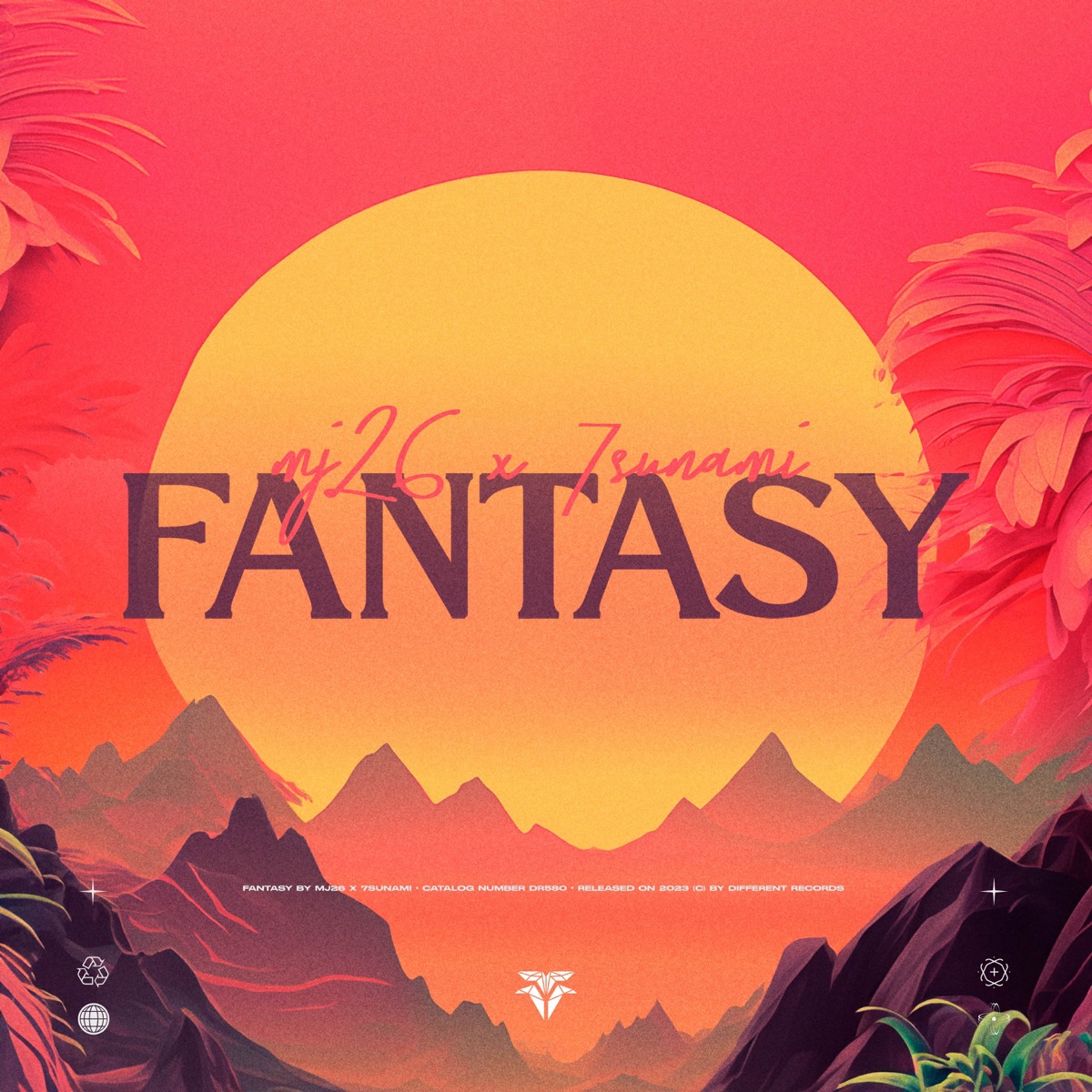 Fantasy - Single by MJ26, Different Records & 7sunami album cover