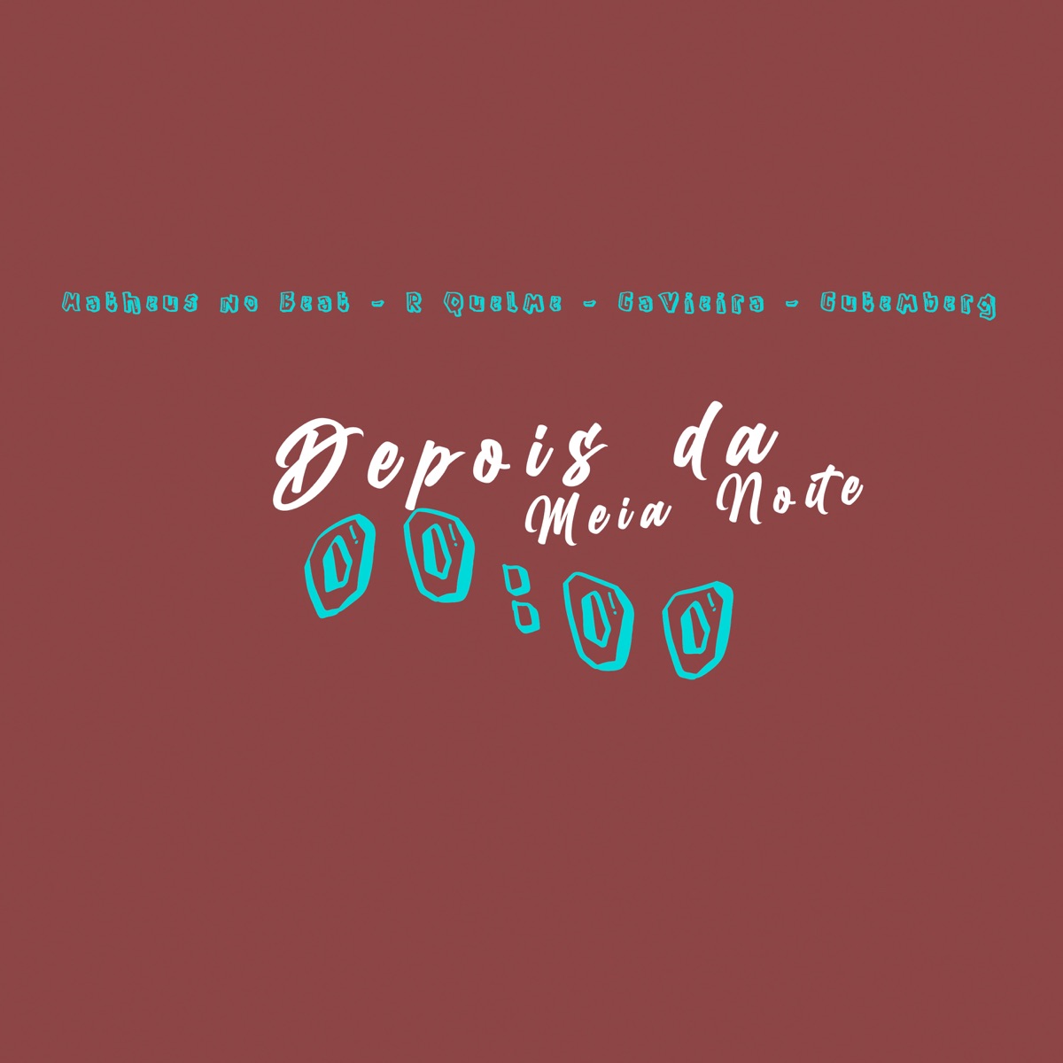 Depois da Meia Noite - Single by GaVieira, R-Quelme & Gutemberg album cover