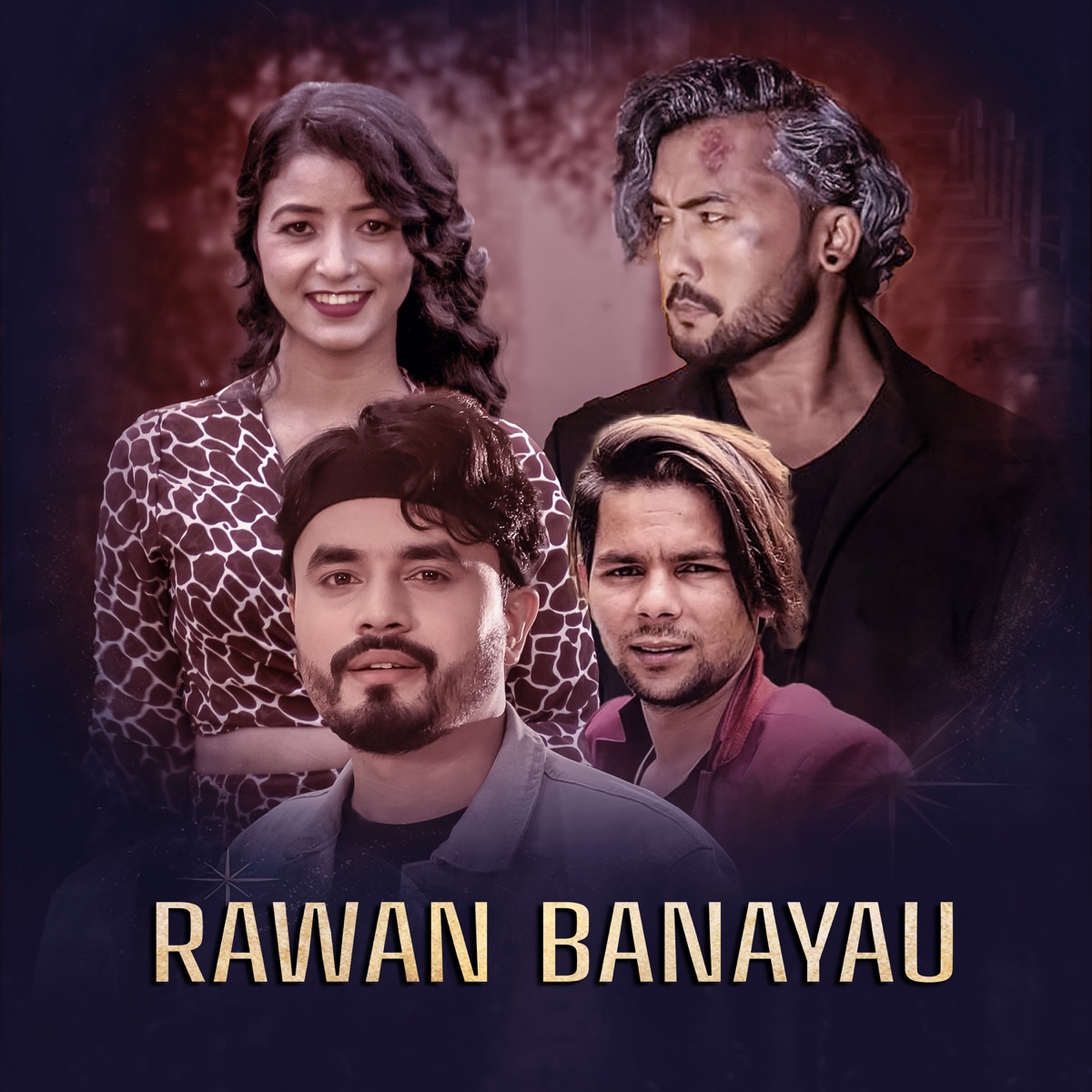 Rawan Banayau - Single by Niruta Shahi & Bishal Niroula album cover