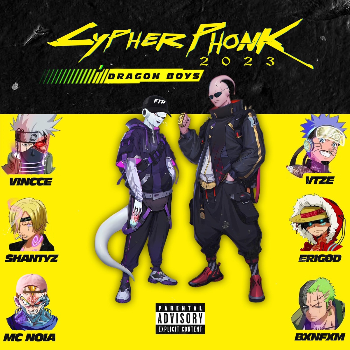 Cypher Phonk 2023 (feat. vtze archive, Erigød, Shantyz & Mc Noia) - Single by Dragon Boys, Vincce & BXNFXM album cover