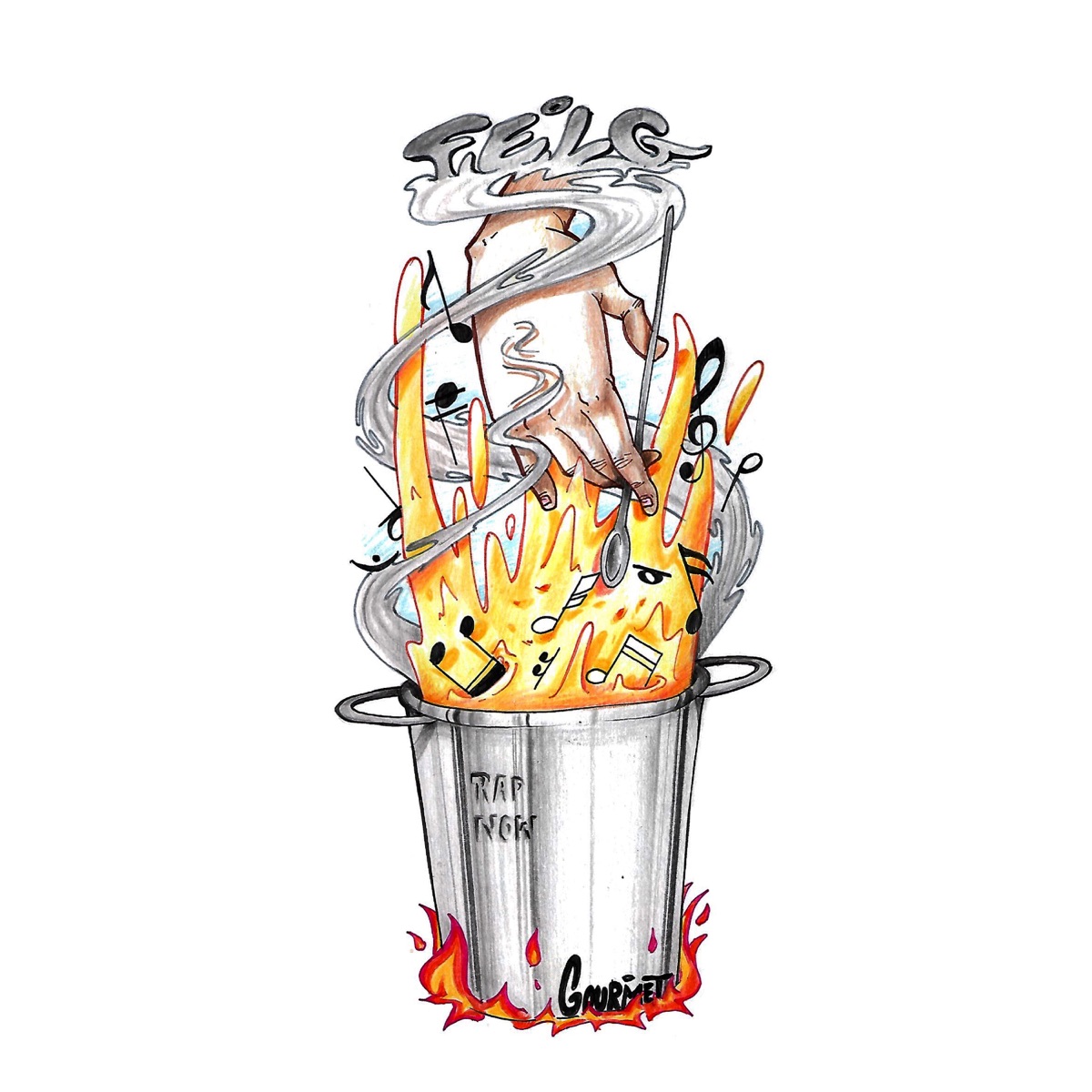 Gourmet - Single by RapNow, Felg & Dj Kilos album cover