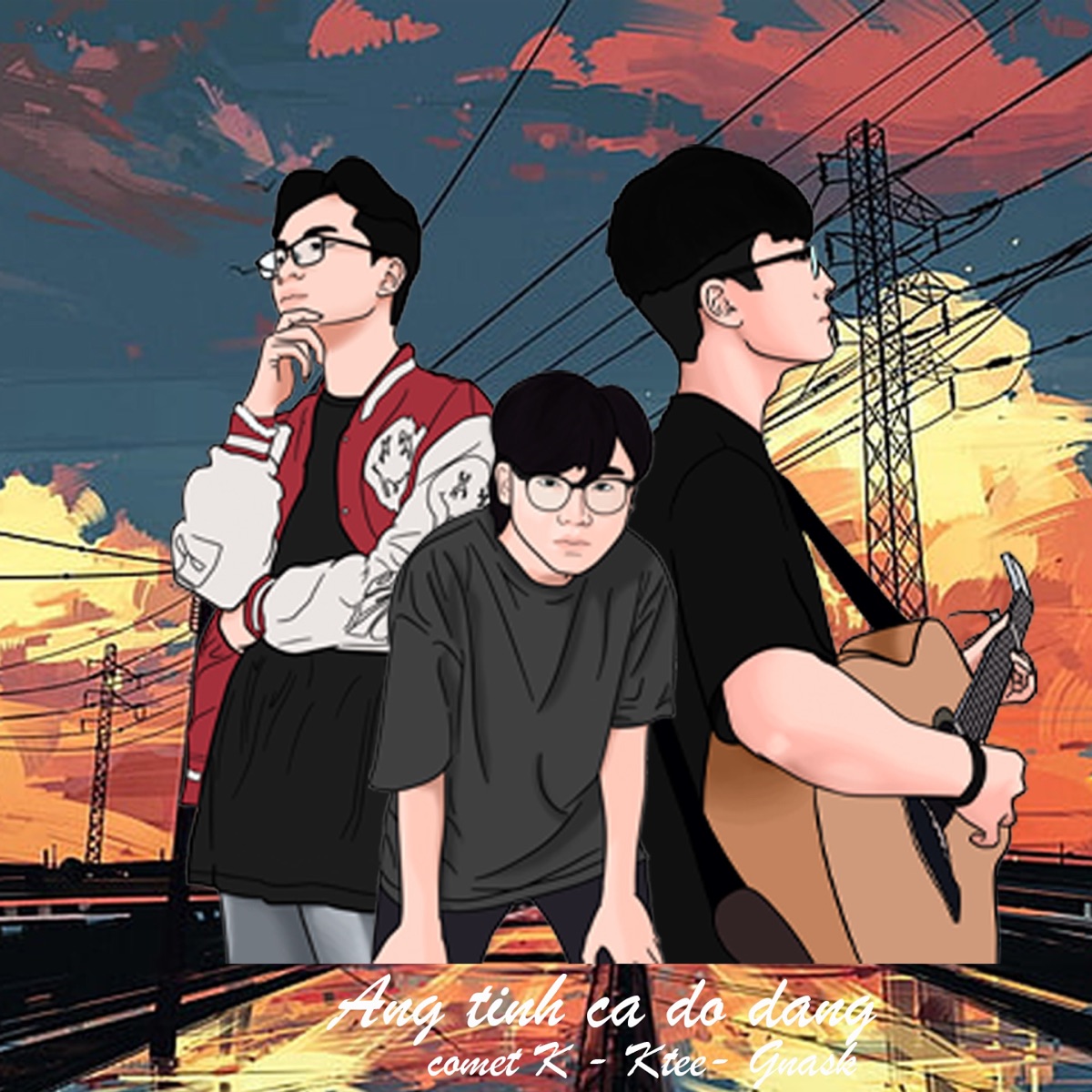 Áng Tình Ca Dở Dang - Single by Comet K, KTee, Gnask & BMZ album cover
