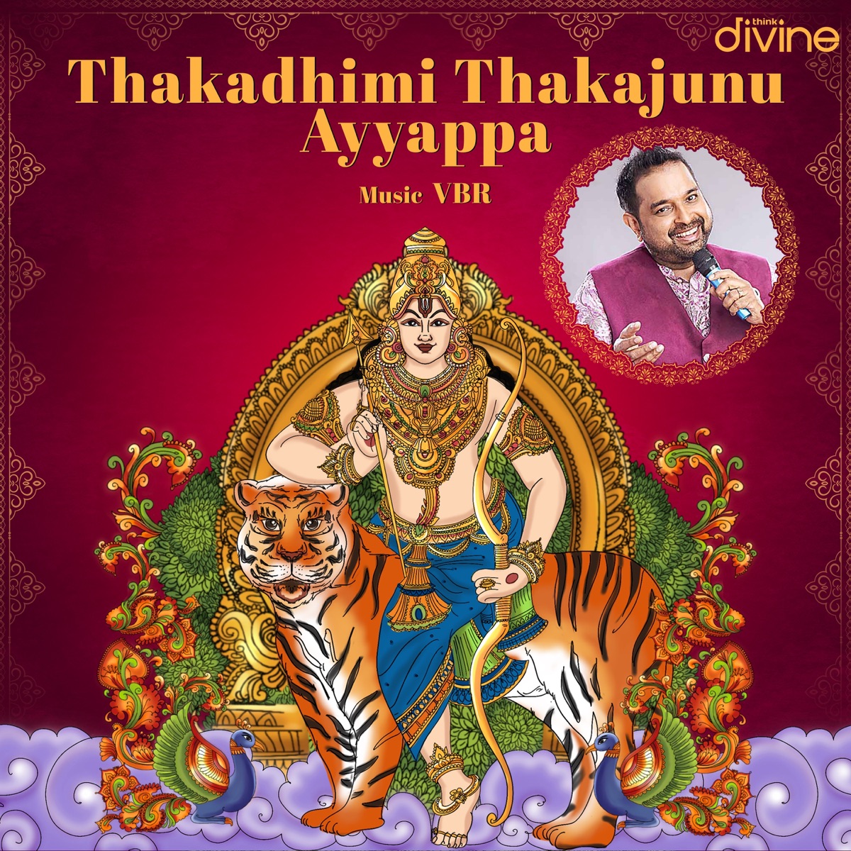 Thakadhimi Thakajunu Ayyappa (From "Think Divine") - Single by VBR & Shankar Mahadevan album cover