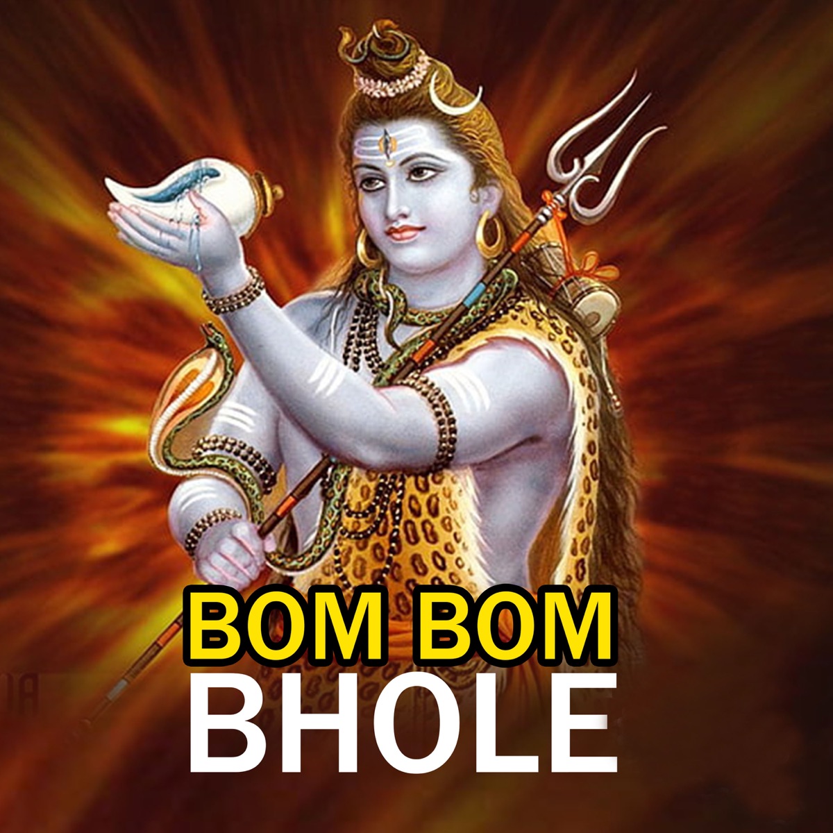 Bom Bom Bhole by Bikram K.C album cover