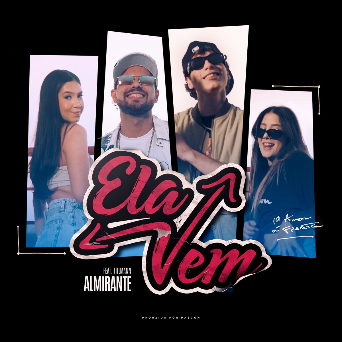 Ela Vem (feat. Tillmann) - Single by Almirante Oficial album cover