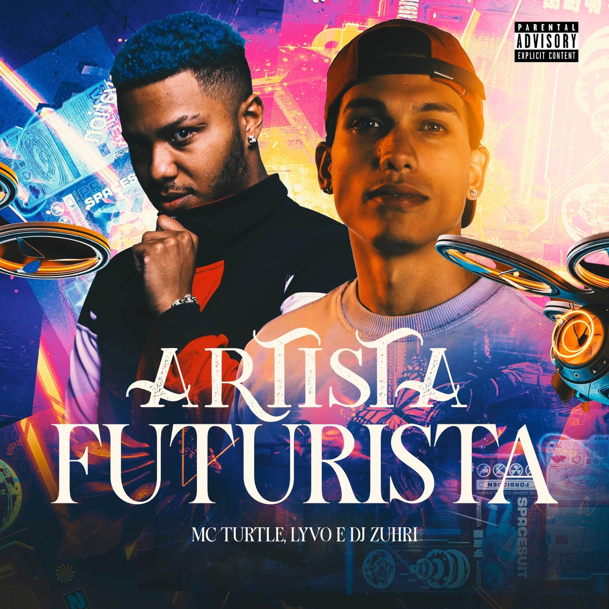 Artista Futurista - Single by MC TURTLE, Lyvo & Dj Zuhri album cover