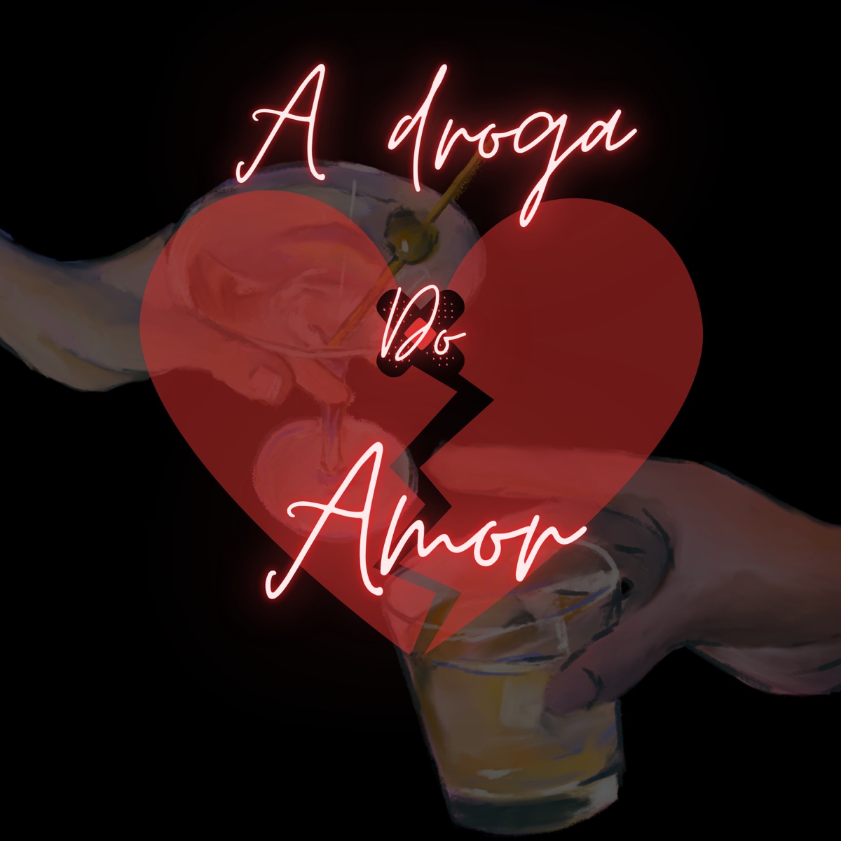 A Droga do Amor - Single by Gigi MC album cover