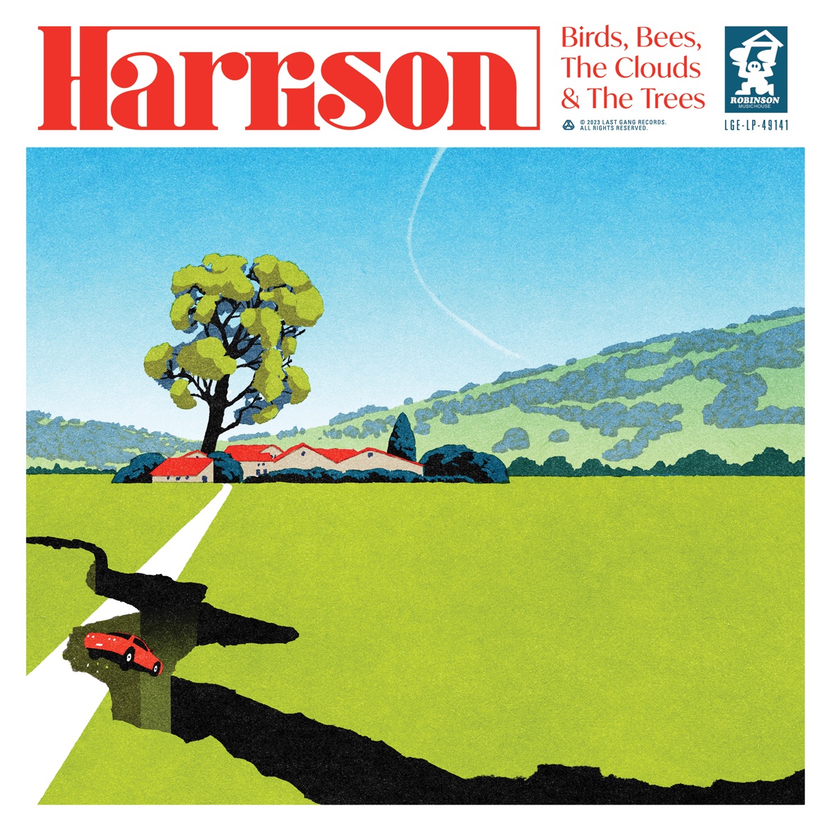 Birds, Bees, The Clouds & the Trees by Harrison album cover