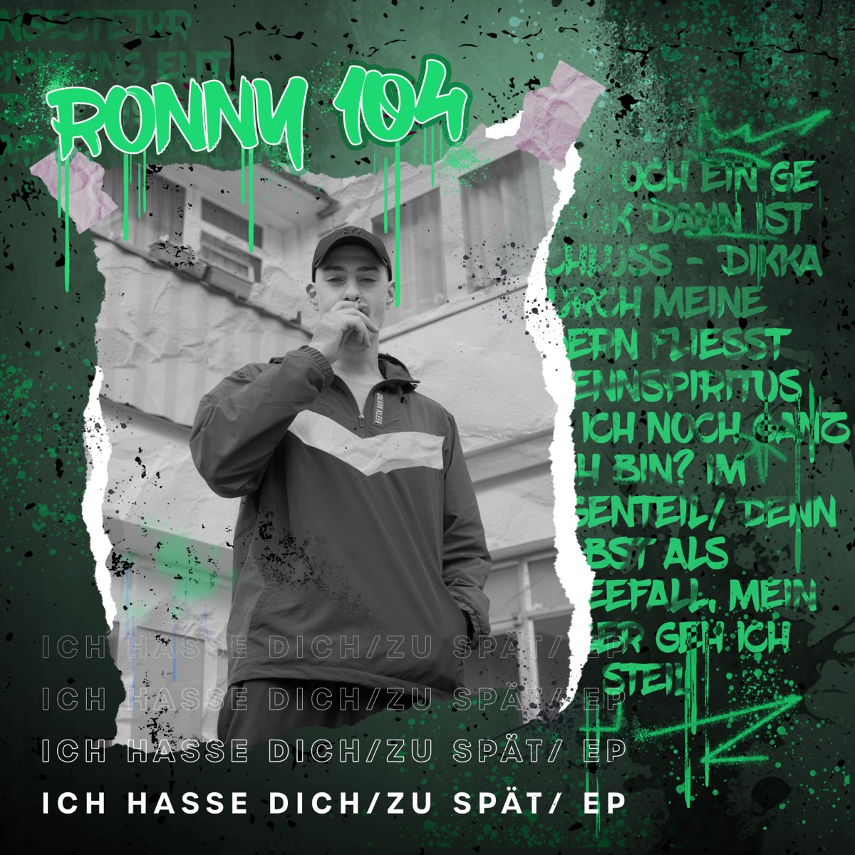 Ich hasse dich/ Zu spät - Single by Ronny104 album cover