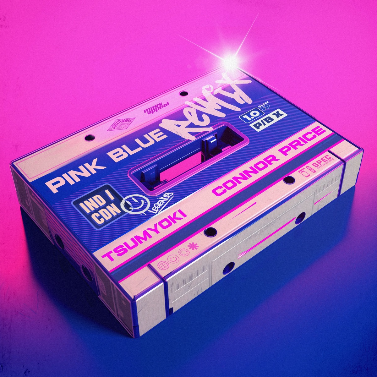 Pink Blue (Remix) - Single by Tsumyoki & Connor Price album cover