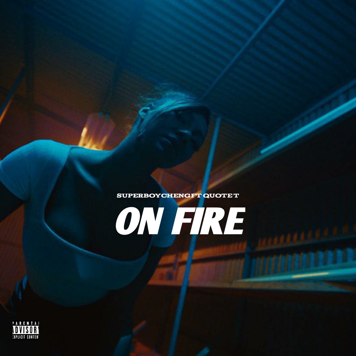 On Fire (feat. Quote T) - Single by Superboycheng album cover