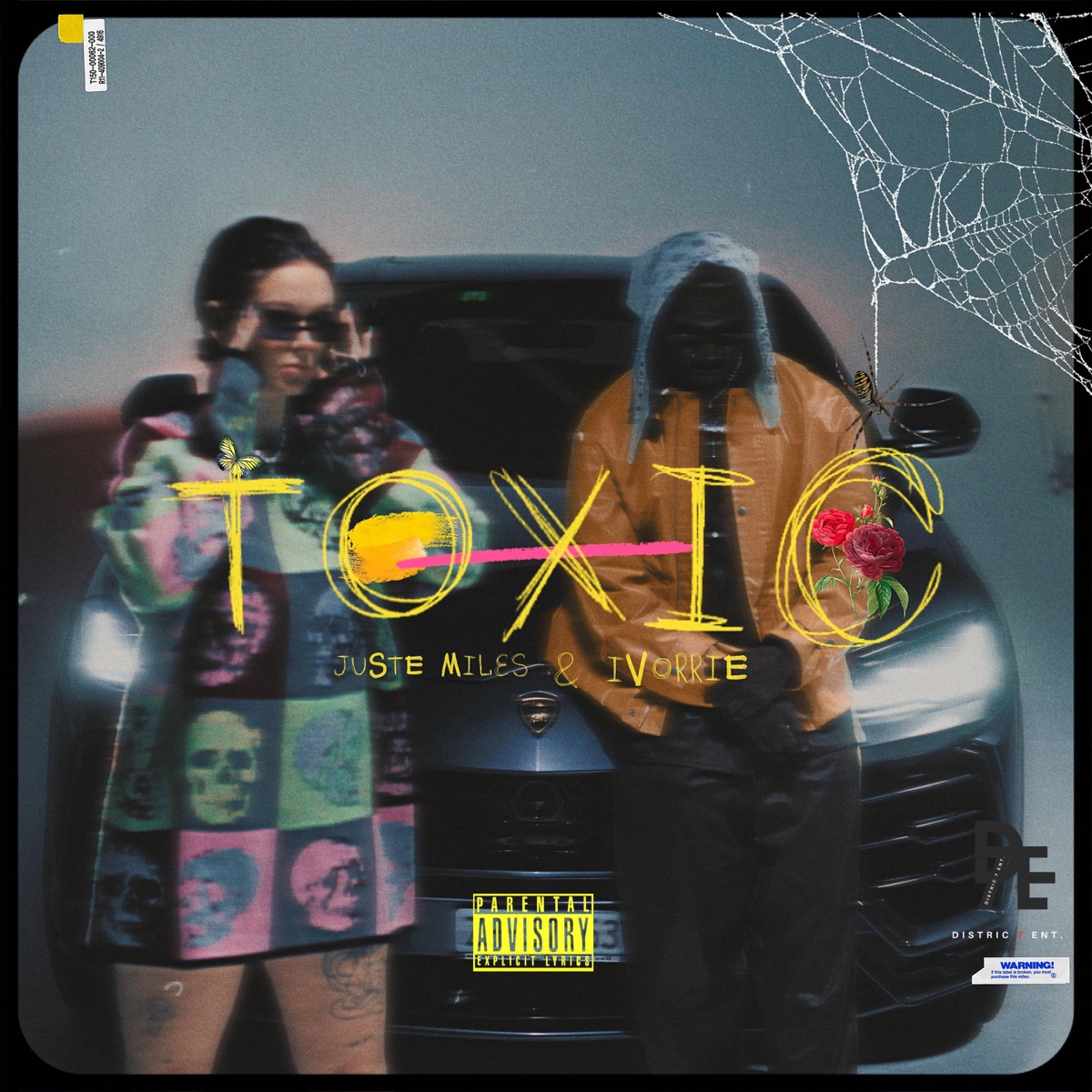 Toxic (feat. Ivorrie) - Single by Juste Miles album cover