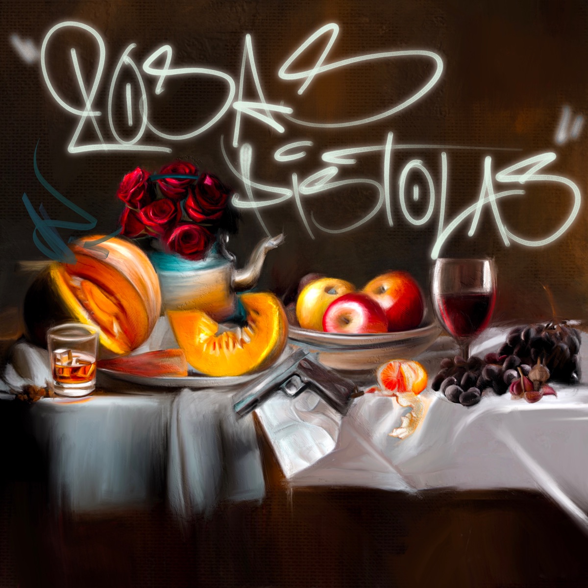 Rosas y Pistolas - Single by SIBIL.LA3, Lia Kali & Lupita's Friends album cover