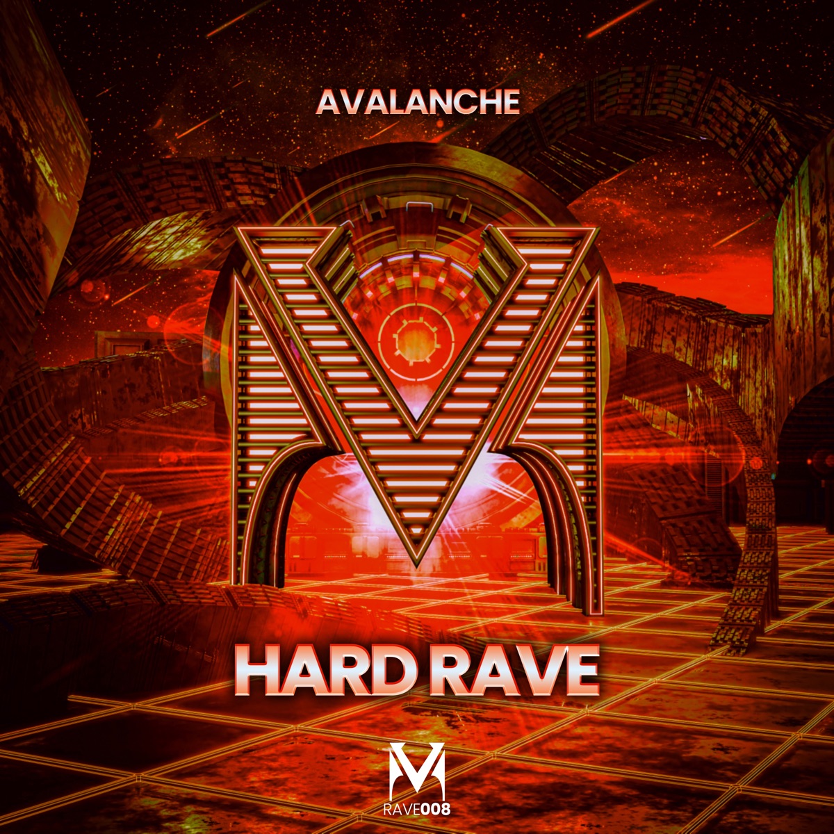 Hardrave - Single by AvAlanche album cover
