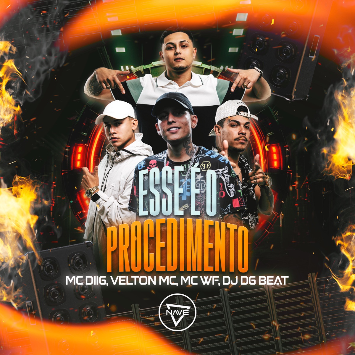 Esse é o Procedimento (feat. MC WF) - Single by DJ DG BEAT, Velton Mc & MC Diig album cover