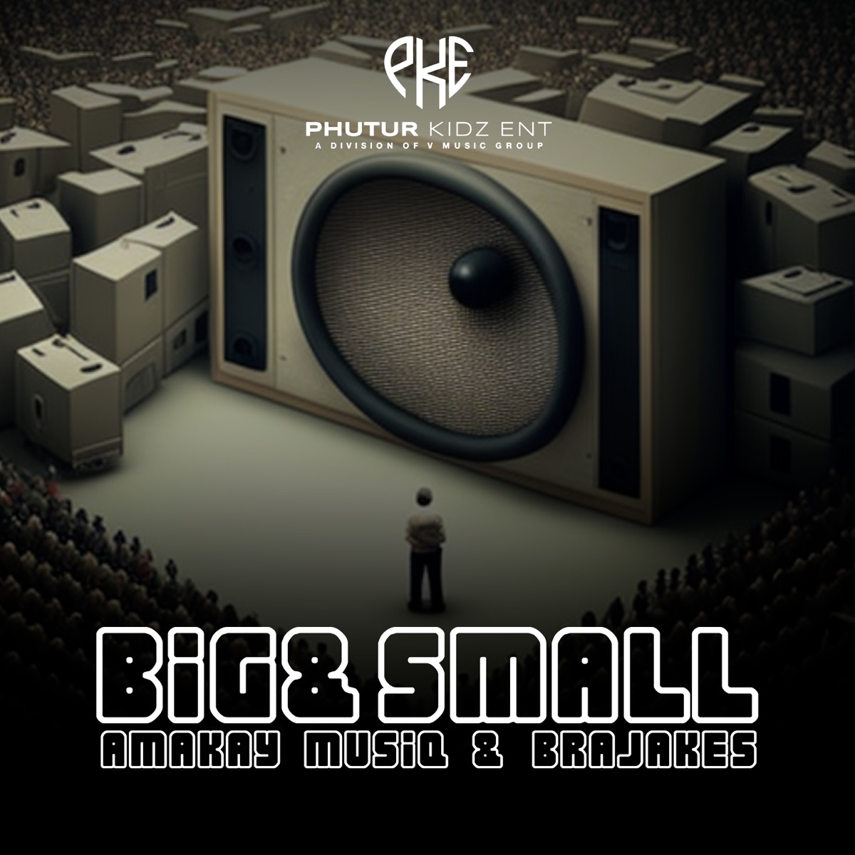 Big & Small - Single by AmaKay MusiQ & BraJakes album cover