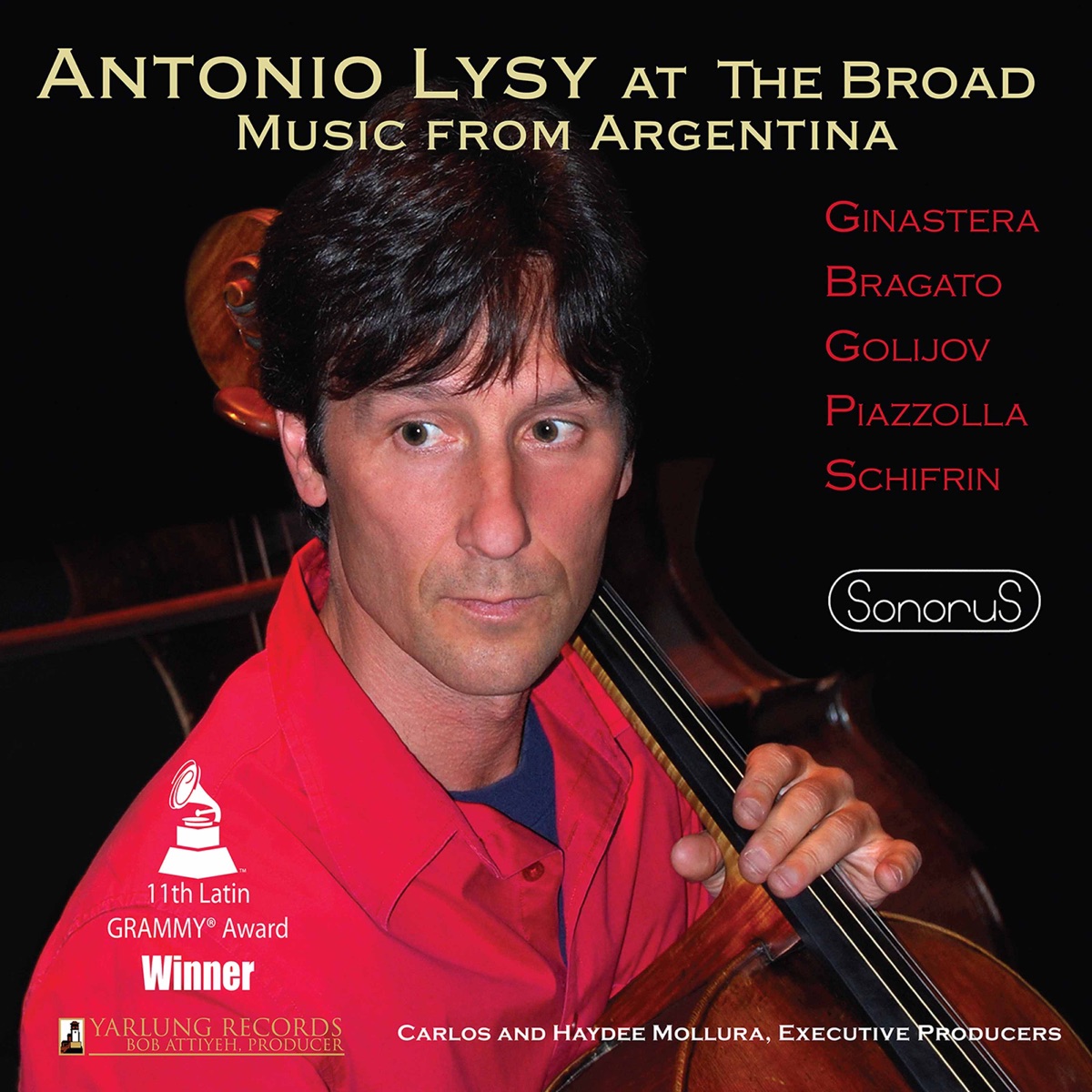 At the Broad: Music from Argentina (Remastered 2022) by Antonio Lysy album cover