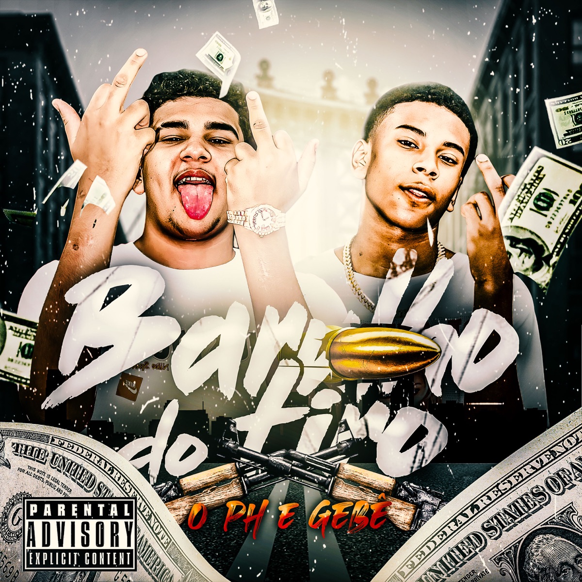 Barulho do Tiro - Single by O PH & Gebê album cover