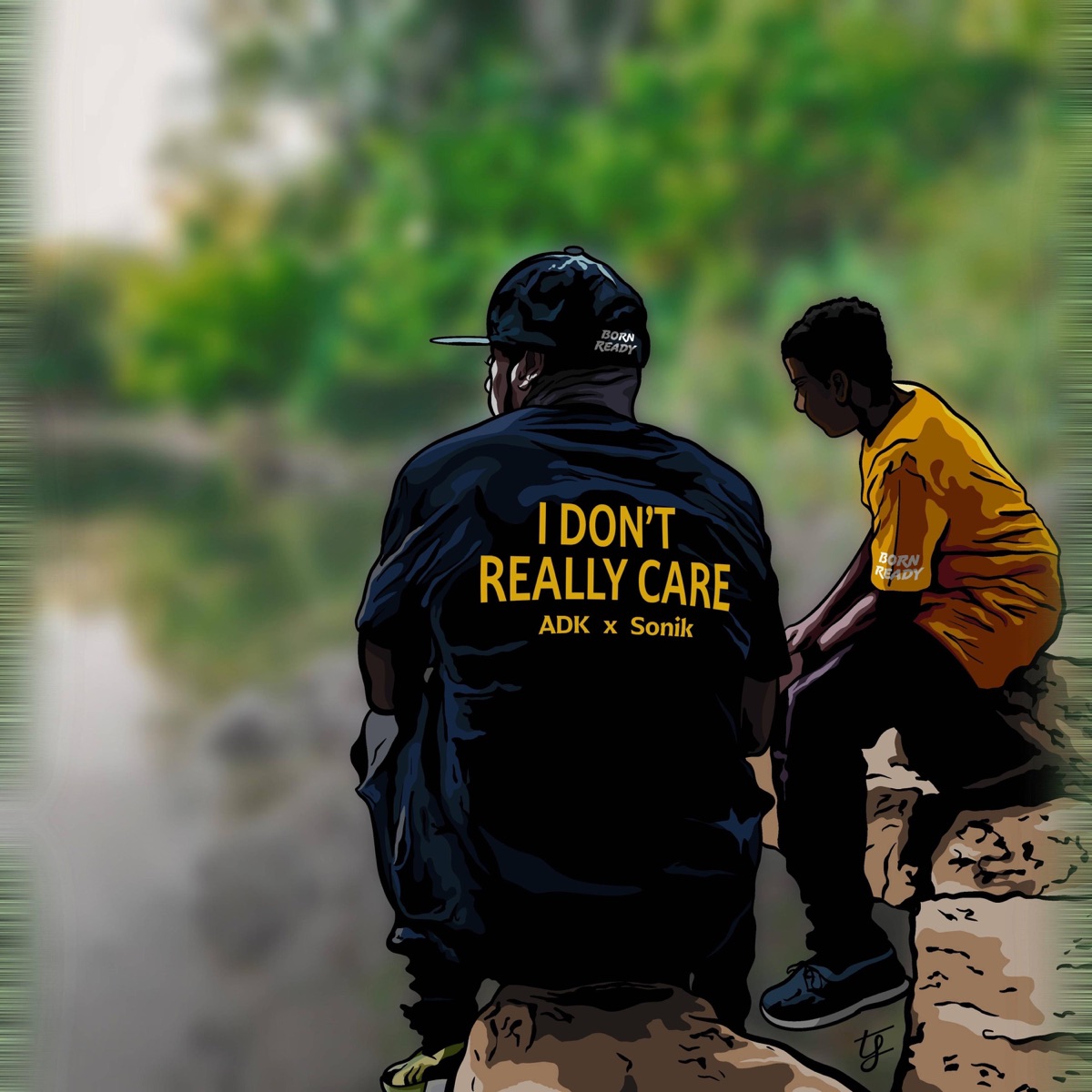 I Don't Really Care (feat. Sonik) - Single by ADK album cover