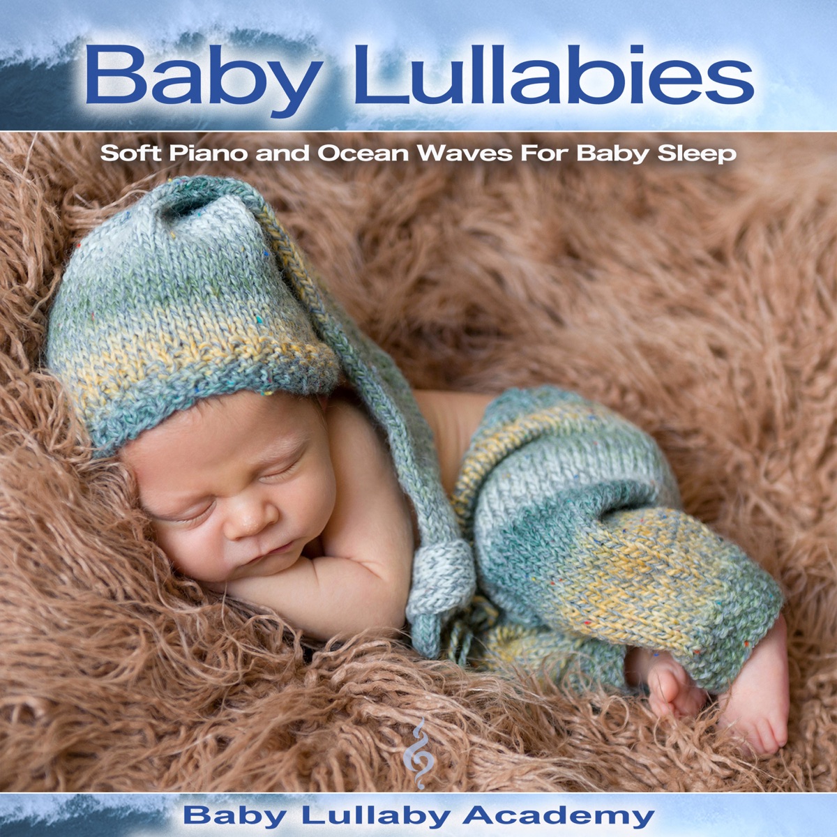 Baby Lullabies: Soft Piano and Ocean Waves For Baby Sleep by Baby Lullaby Academy & Baby Music Experience album cover artwork