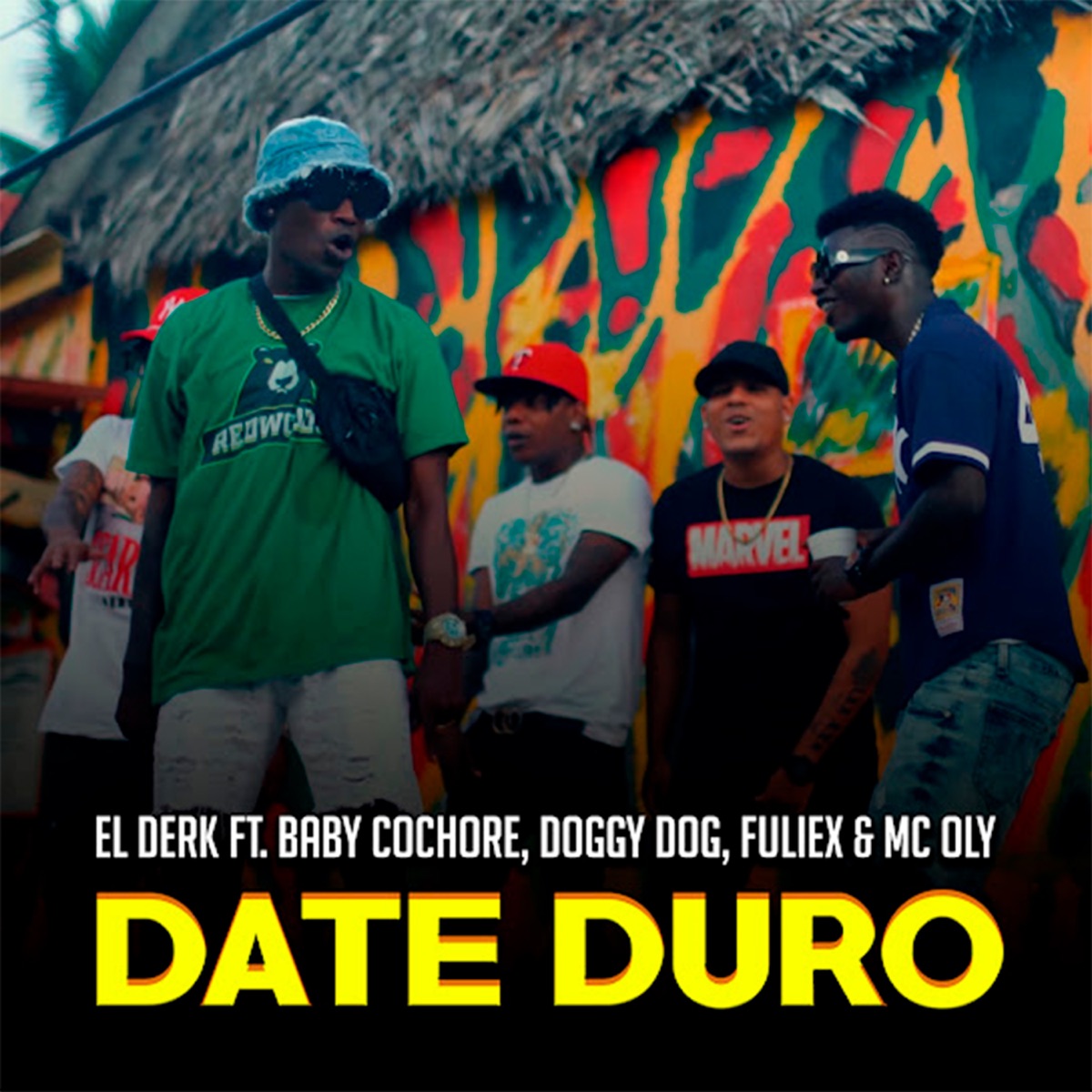 Date Duro (feat. Baby Cochore, Fuliex & Mc Oly) - Single by El Derk album cover